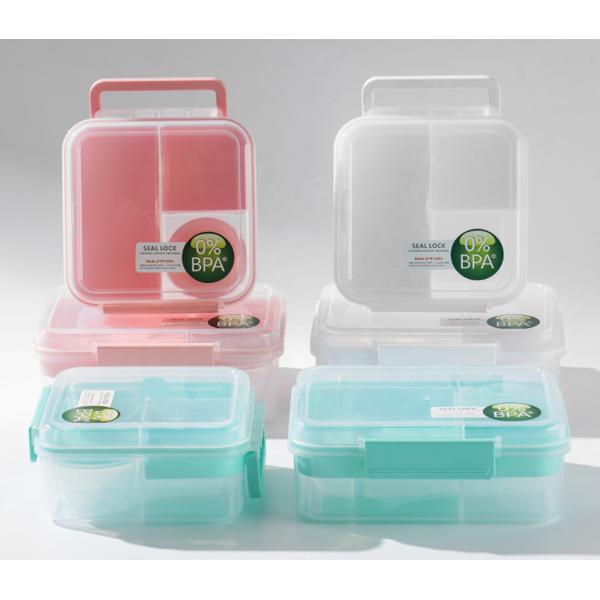 Kids Lunch Box BPA-Free Plastic Salad Container Fridge Storage Container 168*181*84 mm
