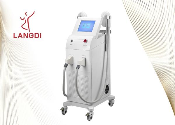 Sapphire Laser SHR Hair Removal Machine 640nm 480nm Permanent
