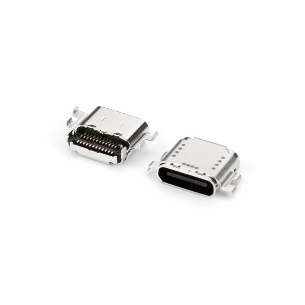 SMT Female USB Type C Connectors Receptacle USB 3.1 PCB Mount 5.0AMP