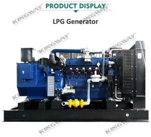Gerador azul do gás de 250KW LPG posto pelo motor de gás de Yuchai LPG