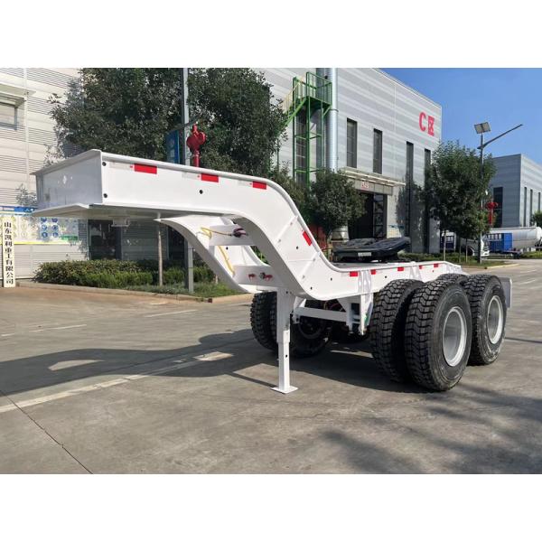 3-осевой 2-осевой полный трейлер плоский постельный грузовой трейлер поезд с прицепом Dolly для Монголии
