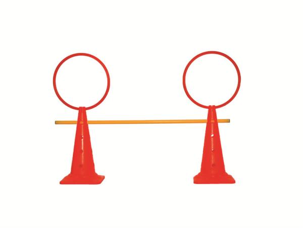 Customized Logo Availabled Agility Hurdles for Soccer Training on Outdoor Sports Field