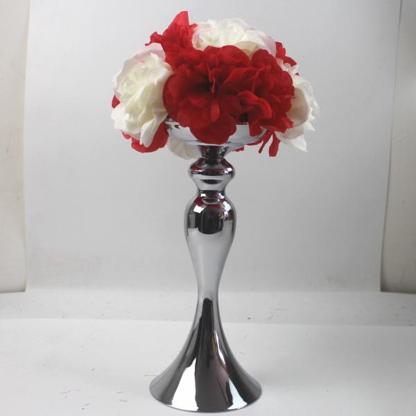 Beautiful Silk Artificial Flower Tabletop Decorative Ball for Seasonal Celebrations