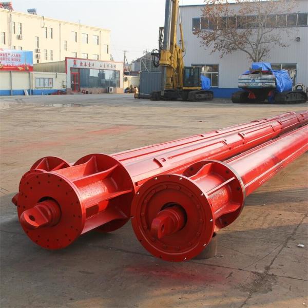 A fundação utiliza ferramentas Soilmec que fura Kelly Bar 4X13m para o equipamento de furo SR60/SR40/SR518/R622HD /SR80