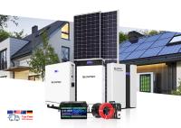 20kwh 30kwh 50kwh Off / On Grid Système solaire complet Kit complet Panneaux 10kw 20kw Invertisseur avec batterie au lithium Système de batterie