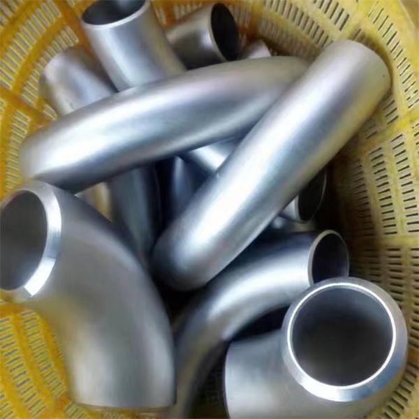 Acessórios para tubos de soldadura de ferro fundido de aço ligado Inconel 625 45o Cotovelo