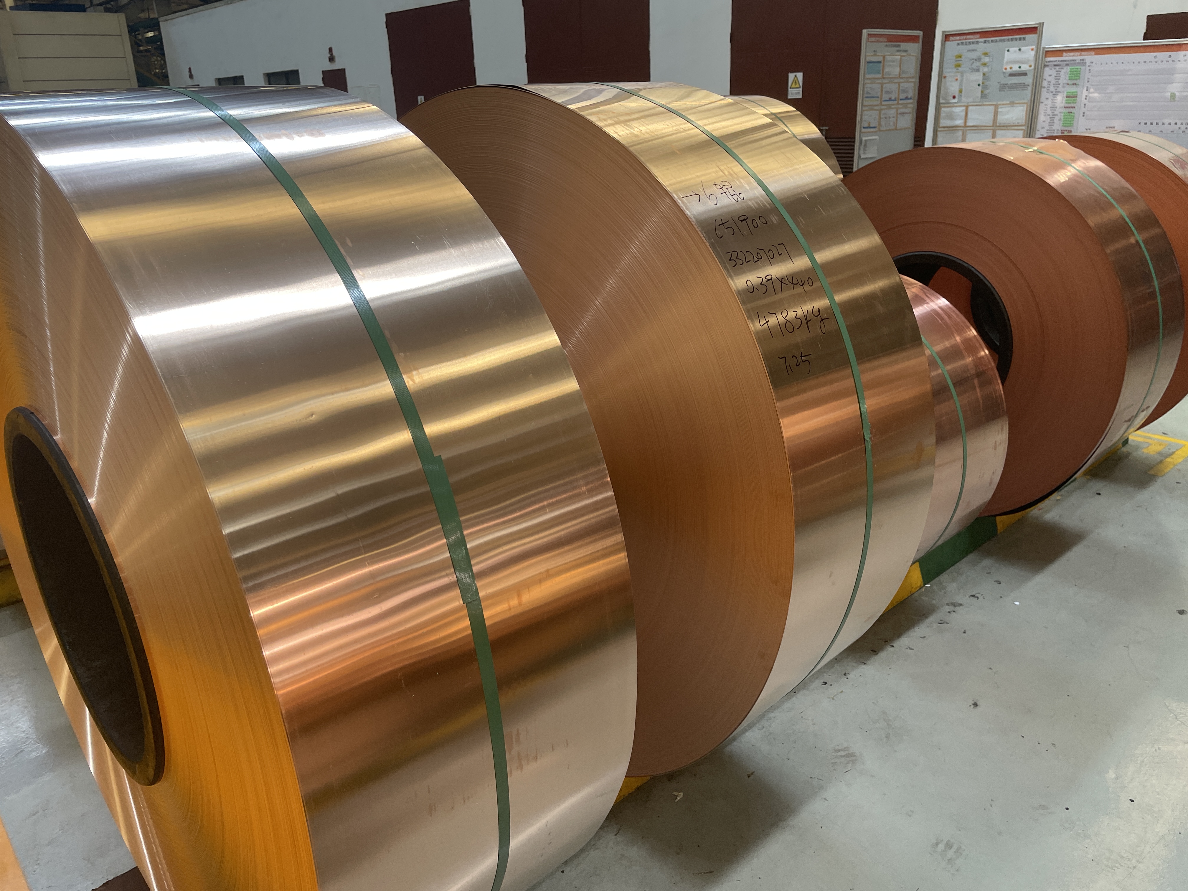 фольга фольги H63 CuZn37 0,05 x 300mm латунная медная высокопрочная