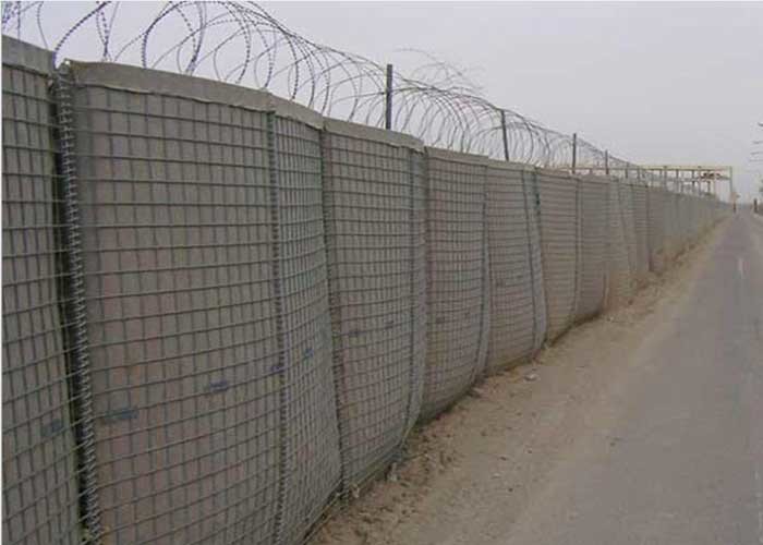 Gabion арретирует 5.0mm загородка HESCO гальванизировала сталь