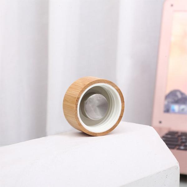 500ml Size Customized Logo Glass Sports Water Bottle BPA Free Bamboo Lid