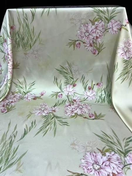 100% Silk 19MM Willows shed tear Women Fashion Dress