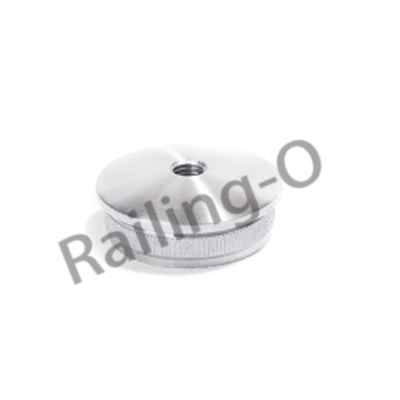 M8 Solid Stainless Steel End Cap Handrail Tube 2MM Stainless Steel Pipe Cap