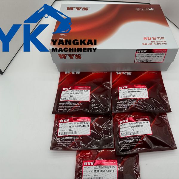 R210LC-7 YELLOW 31N6-18000 CONTROL VALVE SEAL KIT Hyundai Excavator Parts