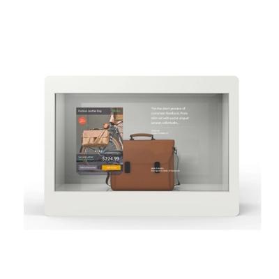 Transparent Lcd Display Box , Transparent Screen Display Infrared 10 Points Touch