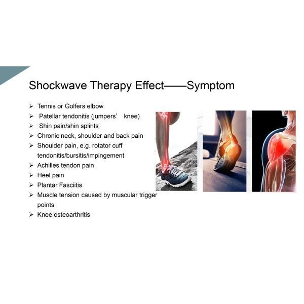 Portable Acoustic Radial Orthopaedics Physiotherapy Shockwave Machine ODM