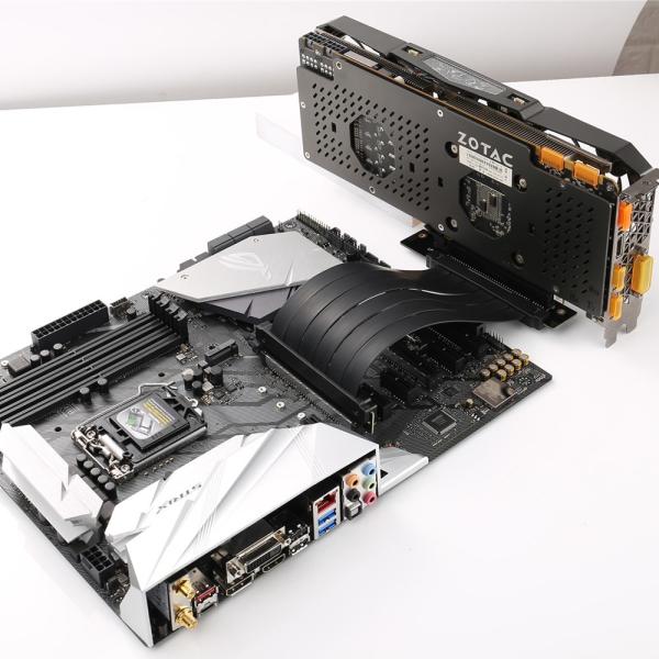 PCI-e 1*16 Graphics Cards Bracket Extension Cable Riser PCI-e  3.0 x16 Graphics Video Card Internal Brackets holder Stent Stand