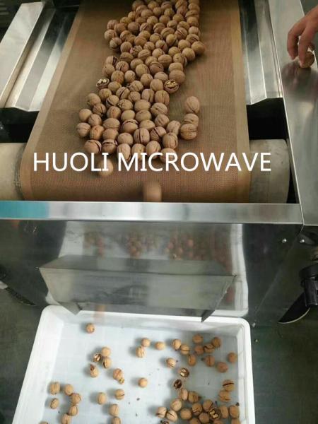 Grains Puffing Microwave Drying Equipment for Soybean Product 25KW