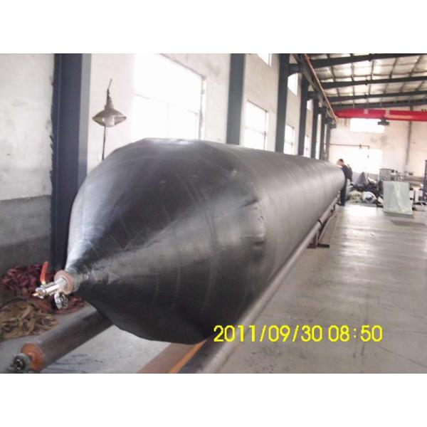 Good Damping Capacity Marine Rubber Airbag Reinforced Fiber Material Long Lifetime
