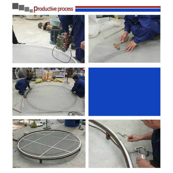 Carbon Steel Round Compost Tumbler Screener For Sieving Granular Materials