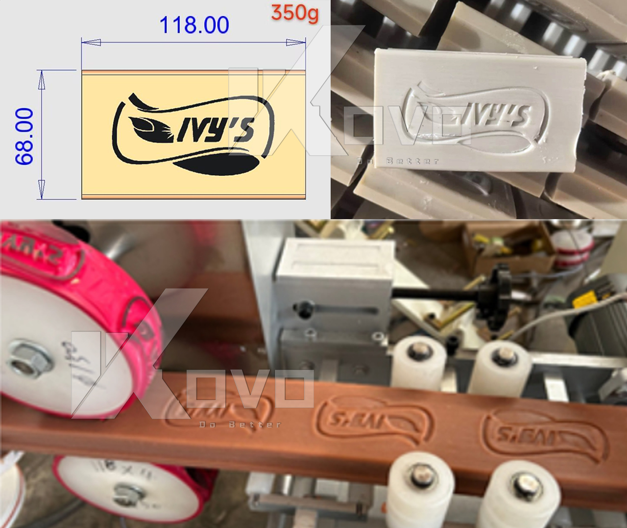 Fully Automatic Laundry Soap Production Line with Soap Cutting Stamping Unit