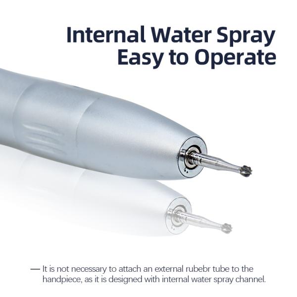 Dentistique à vitesse lente à main droite Spray d'eau interne à basse vitesse 1:1 à main droite