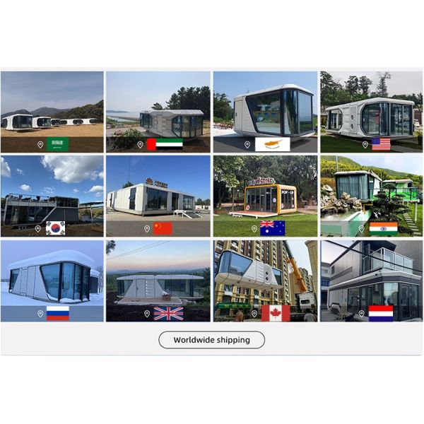 Manufacture Travel Resort Hotel Luxury Space Capsule Small Mobile Home Space Capsule