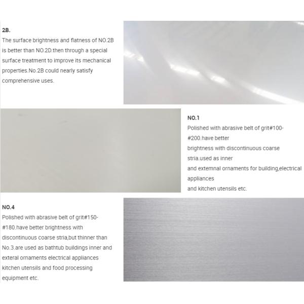 БА 2B 8K 1500mm катушки 304 нержавеющей стали финиша зеркала