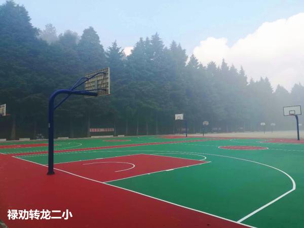 Slip Resistance Indoor PU Sports Flooring For Volleyball Hockey Court