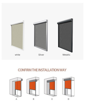 Persianas eléctricas de encargo motorizadas Eco del rodillo - amistoso para la decoración casera