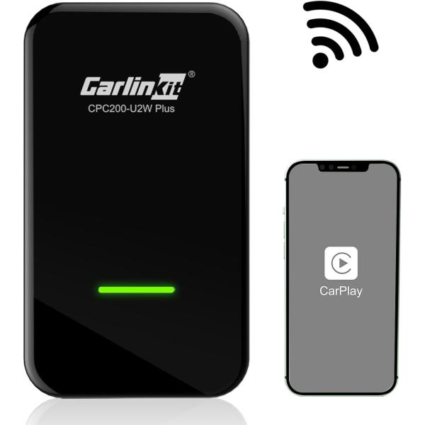 Wired Carplay To Wirelss Carplay U2W WIFI Wireless Carplay Adapter Mini USB Connection For IOS 13 14 15