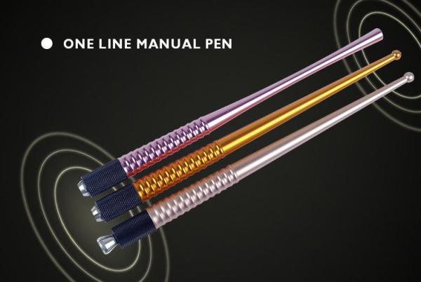 One Line Manual Tattoo Pen With Exquisitly Designed  For Semi Permanent Make-Up And Tattoo Art