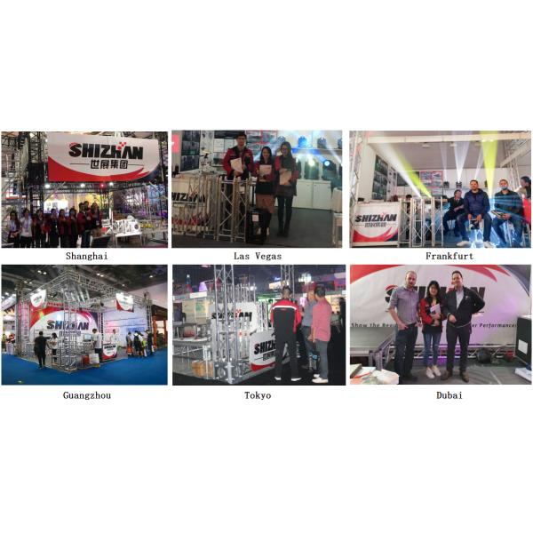 ronda de cristal portátil móvil de la decoración de la etapa 750kg/Sqm para la boda