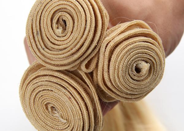 7A Grade Russian Human Hair Blonde Color Body Wave 613# 100% Human Hair 10 Inch 12 Inch