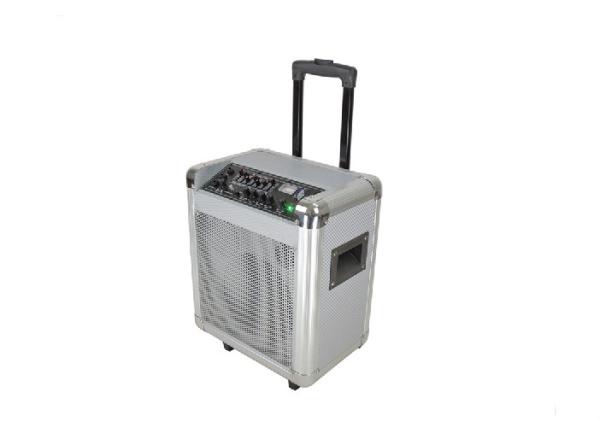 Outdoor Portable Trolley Speaker Metallic Material Highly Durable For Party