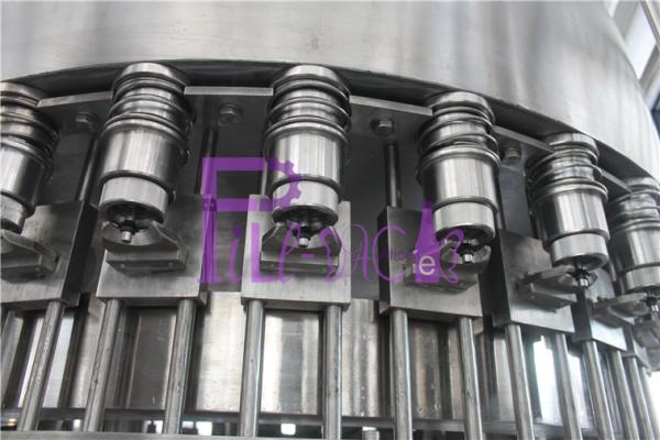 PLC Control 3 In 1 Water Filling Machine SUS304 With Screw Cap