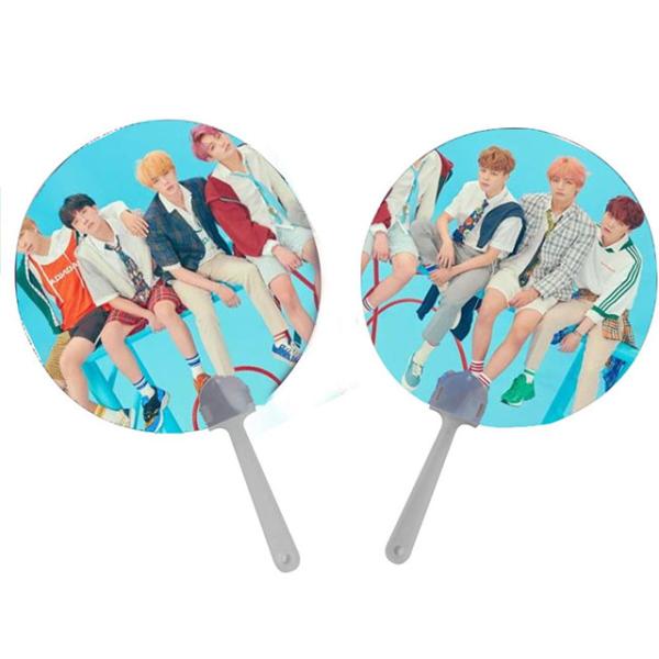 0.6mm PET Lenticular 3D Moving Fan BTS EXO Of Super Stars