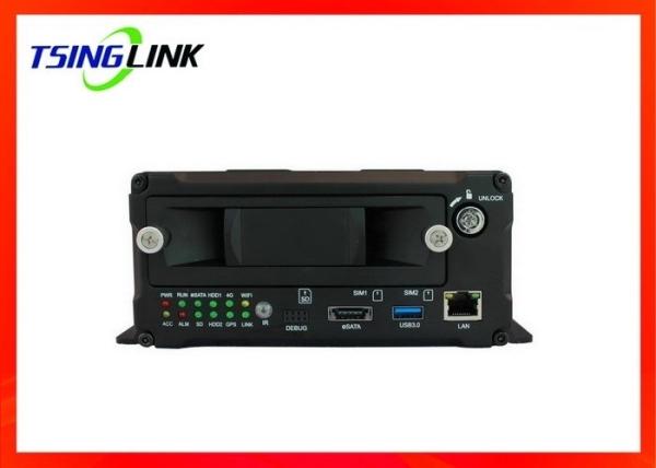 8 Channel 1080p Vehicle Mobile Dvr Wireless Wide Voltage With Gps Tracking