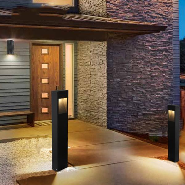 Rainproof Portable Outdoor LED Lights 6w Endurable Safety Steel Glass Material