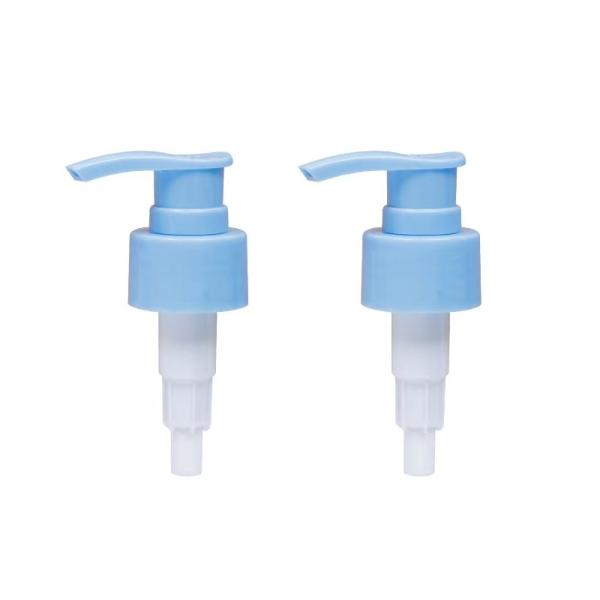 24mm 28mm Lotion Dispenser Pump Custom Color Ribbed Closure PP Plastic Lotion Pump