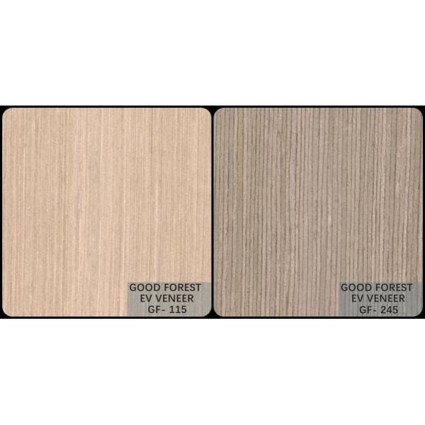 La couronne de placage de chêne machinée par décoration d'hôtel a coupé le grain Grey Color