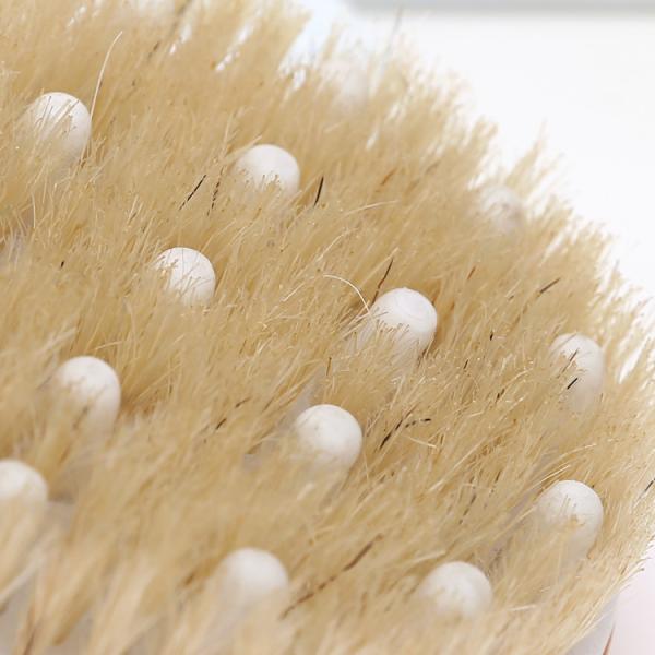 Natural Bristles Cellulite Exfoliating Body Smoother Dry Skin Bath Brush