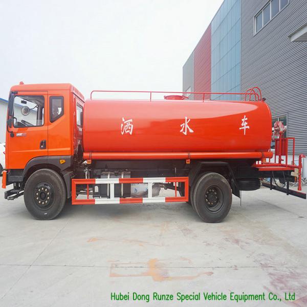 12 Ton  Stainless Steel Clean Drinking Water Tank  Truck With  Water  Pump  For Transport Clean Drinking Water