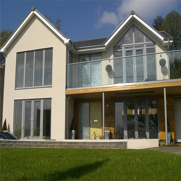 Balcony Frameless Glass Railings Aluminium U Channel Glass Balustrade