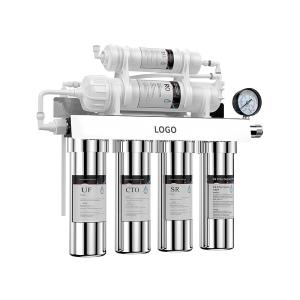 7 Grade Stainless Steel Reverse Osmosis System 600GPD for Home Hotel Drinking