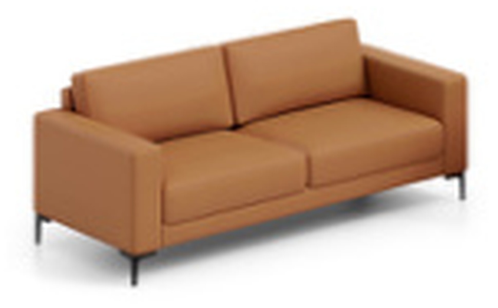 DOMI Sofa Armless Task Chair Five-Star Base Swivel Design Padded Seat