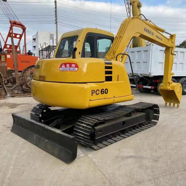 KOOP engine Used Japan Komatsu Excavator 6 TON Second hand digger Komatsu PC55 pc60