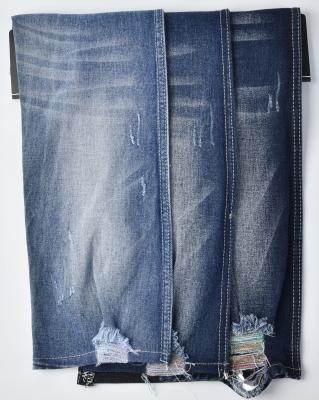 Shrink Resistant Cotton Spandex Denim Fabric Qy1012-3 10.2oz 98.8% Cotton, 1.2% Spandex