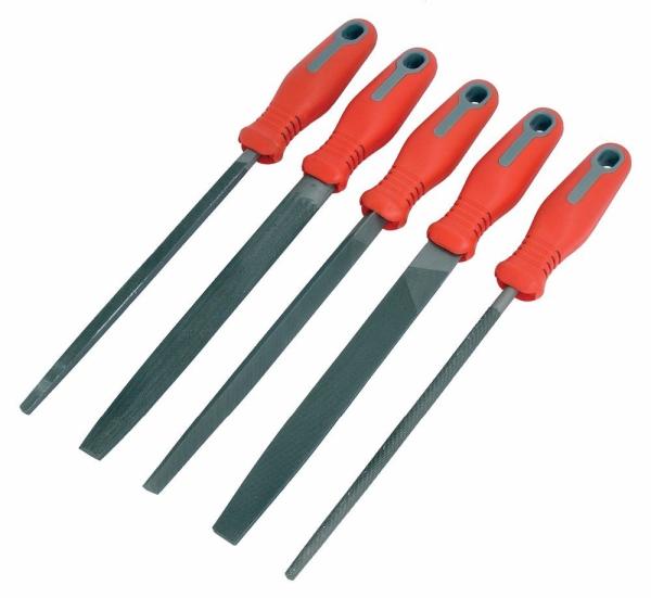 Arquivos de aço de 8 polegadas endurecidos de mão Arquivos de raspa de mão com alça de madeira