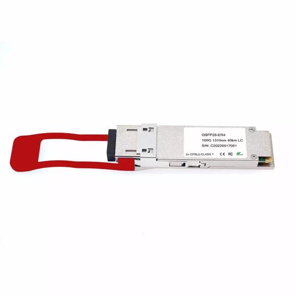 QSFP-100G-ER4L-S 100GBASE Cisco QSFP Transceiver 40KM Reach Over SMF Duplex LC