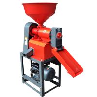 Casa de Mini Rice Mill Machine For da fase monofásica da tomada 2.2kw do botão 3HP