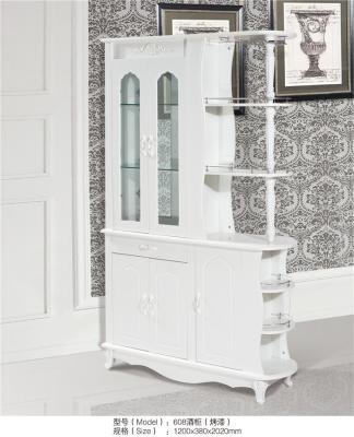 Entrance Hall Wall Divider Cabinet Multi - Role With Wine Cabinet Effect